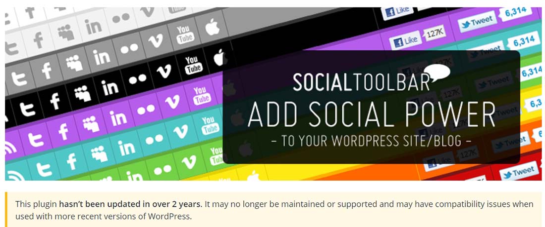 Social Toolbar Najlepsze wtyczki WordPress