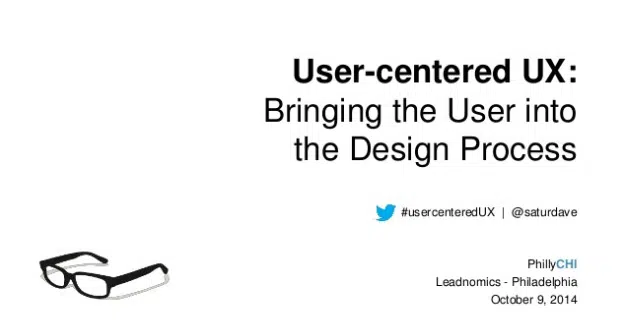 UX centrado no usuário Trazendo o usuário para o processo de design