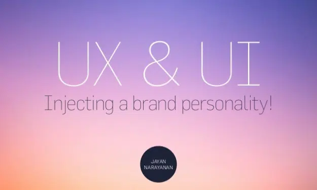 UX Design + UI Design Injetando uma persona de marca!