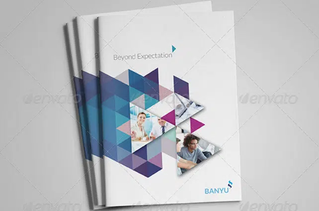 BANYU Professional Corporate Brochure Szablony