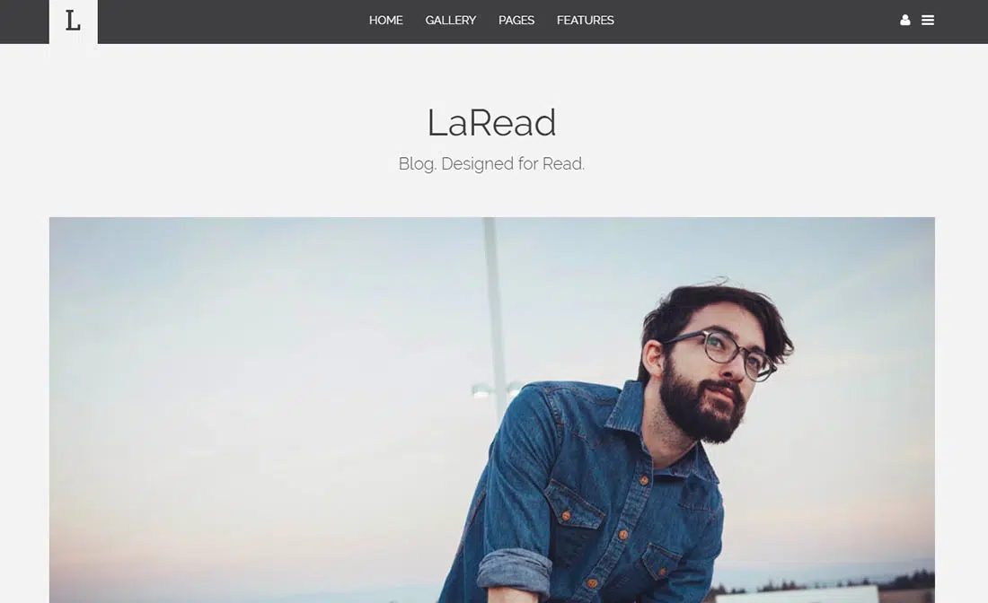 LaRead-Blog-Website-Vorlage