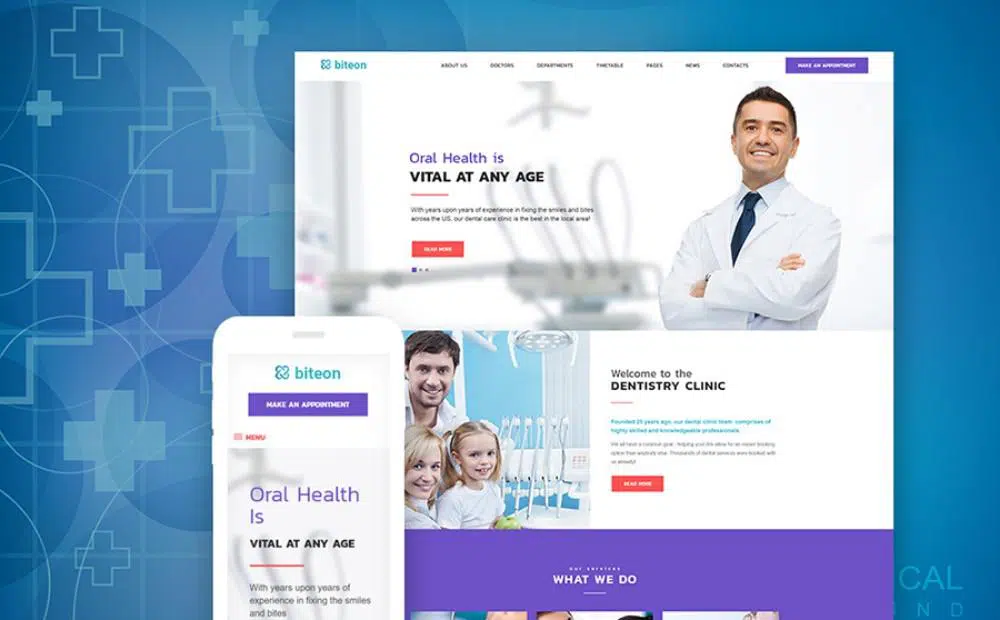 8-Responsive-WordPress-Tema-para-Clínica de Odontologia