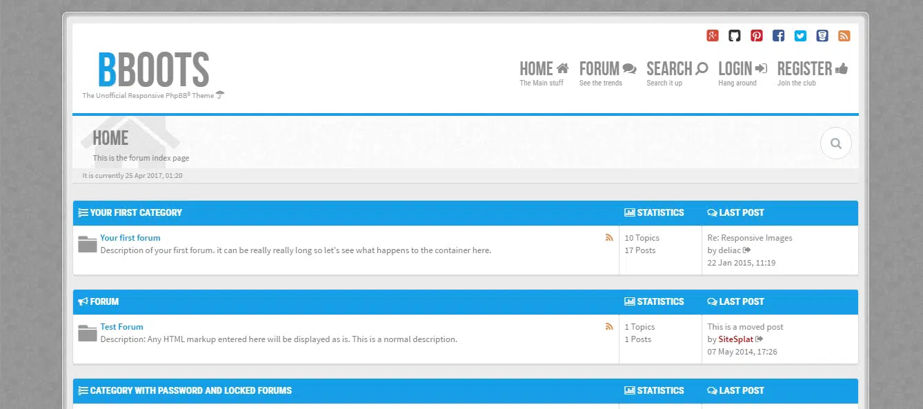 BBOOTS Forum Web Sitesi Şablonları