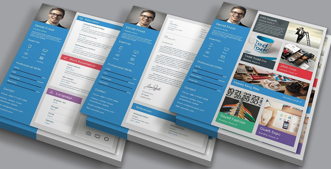 Gambar Produk Template Resume