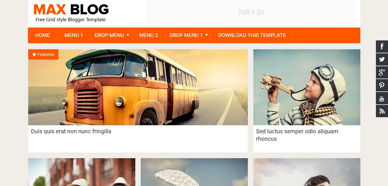 Template Blogger Blog Maks