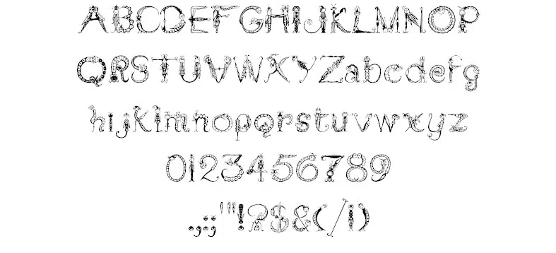 Font Tarantella MF