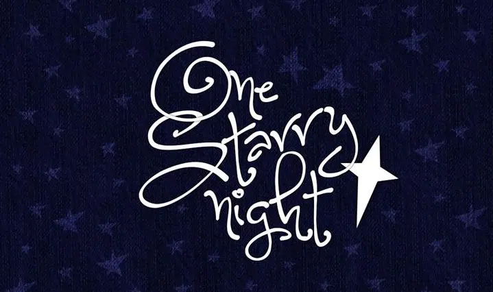 One Starry Night 글꼴