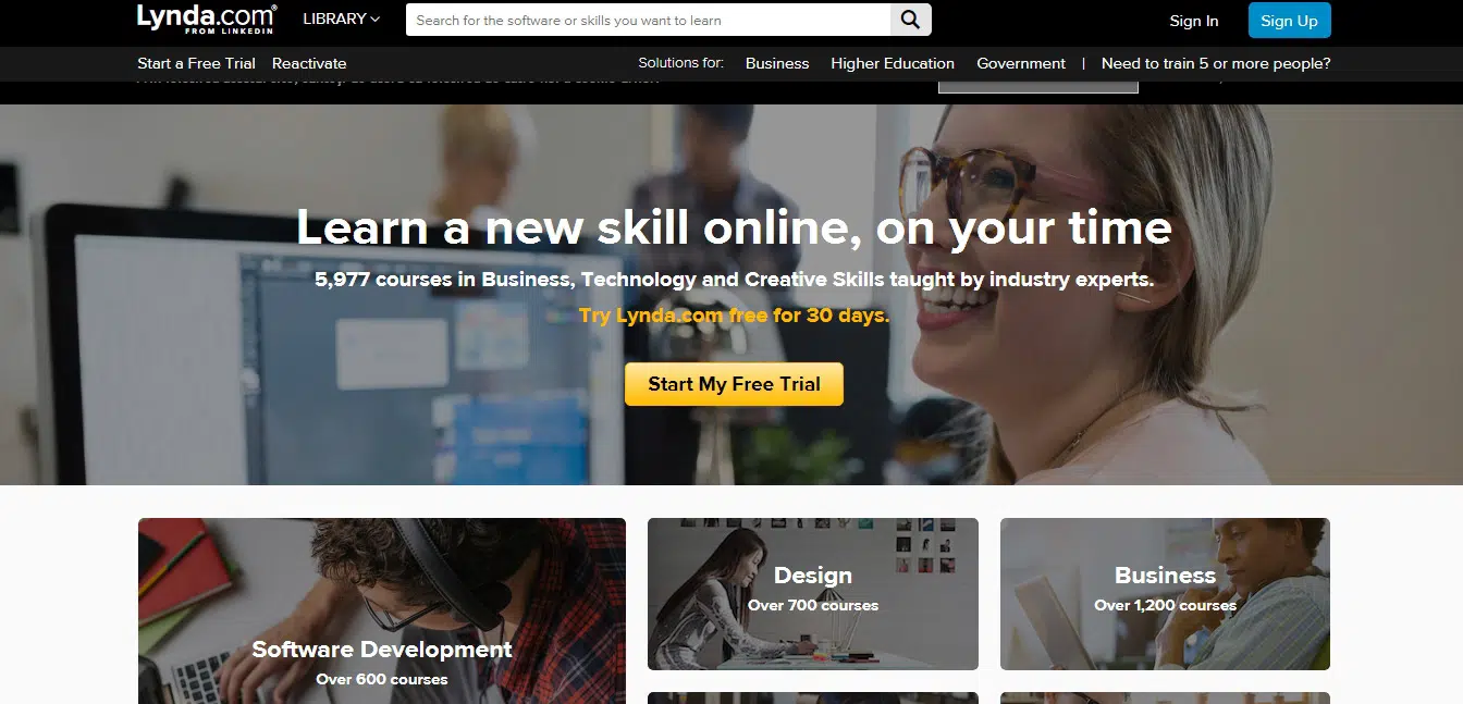 Lynda.com Лучшие курсы UX