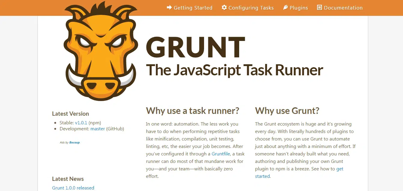 Extension et plugin de compilateur Grunt-Contrib-Less Less