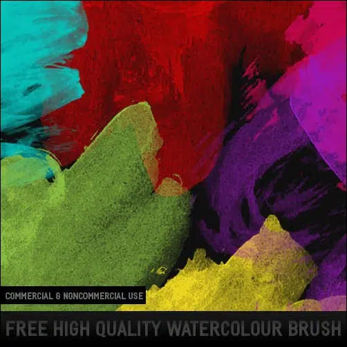 9 HQ Watercolor Brush oleh crisfx