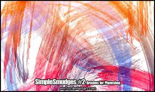 env1ro 的 SimpleSmudges 2 筆刷包