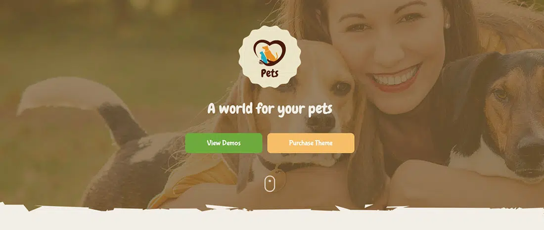 Pet World - Pet Sitter și Pet Shop, Tema WordPress pentru îngrijirea animalelor