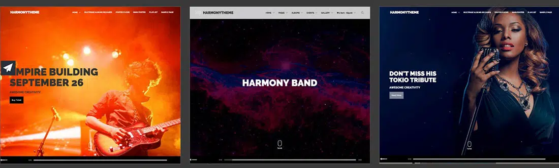 Harmoniemusik WordPress