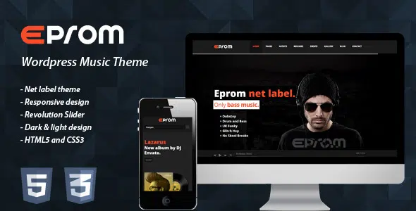 Modèles de site Web de vie nocturne EPROM