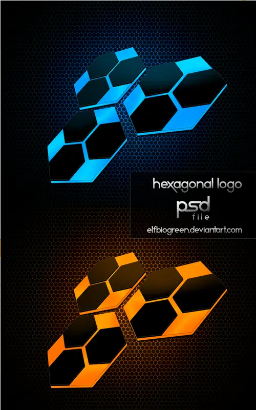 Logo hexagonal