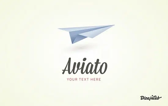 Logo Aviato Template Logo Gratis