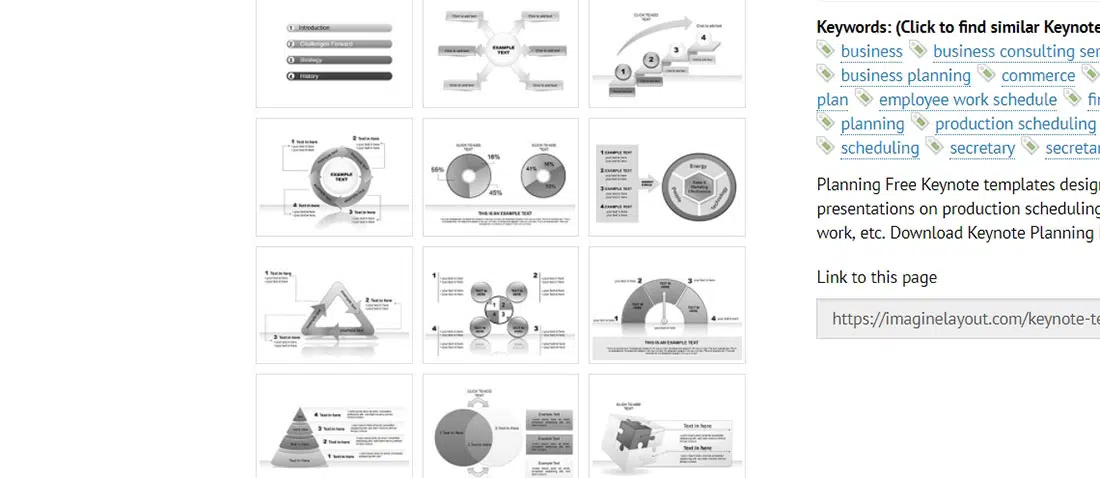 Ücretsiz Keynote Planlama