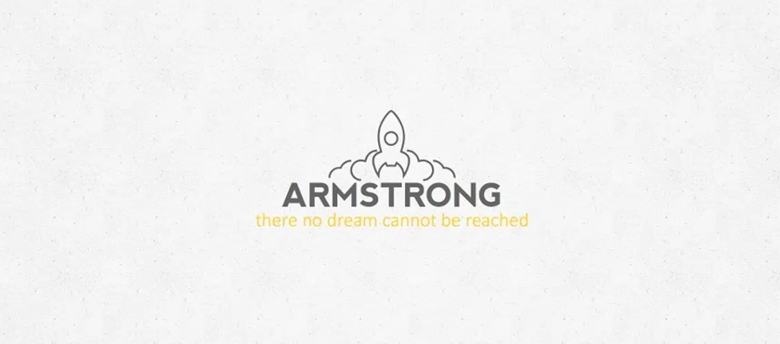 Armstrong - 外太空主題演講模板