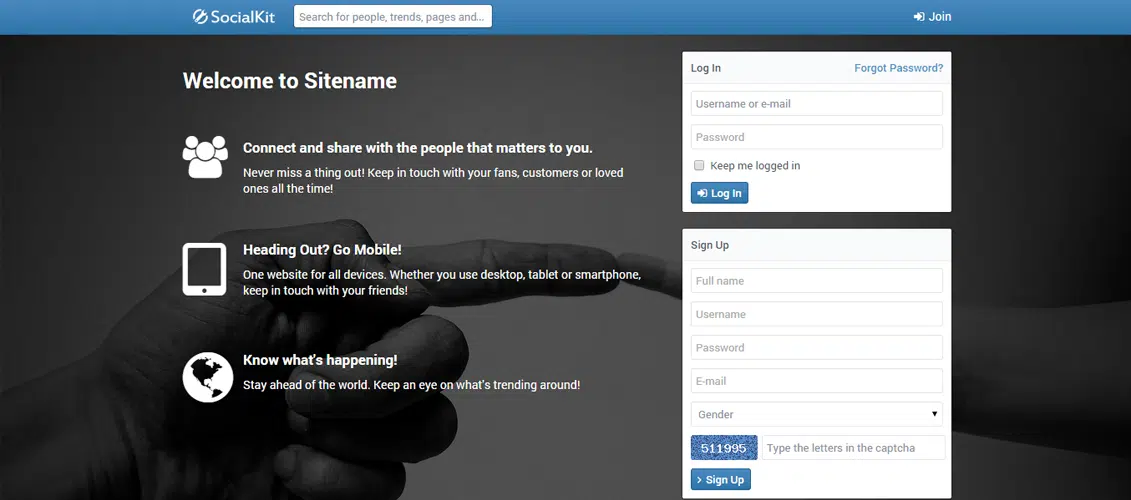 SocialKit - Piattaforma di social networking