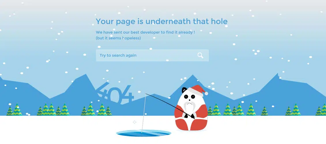 AngryPanda - เทมเพลตหน้า 404 ที่ตอบสนอง