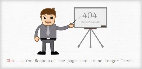 Ohh Responsive 404 Mobil Web Sitesi Şablonu