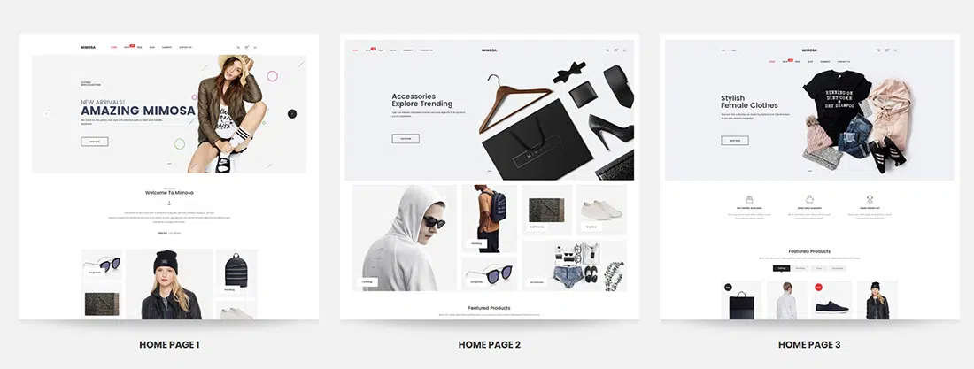 Mimosa - Responsive Fashion Opencart