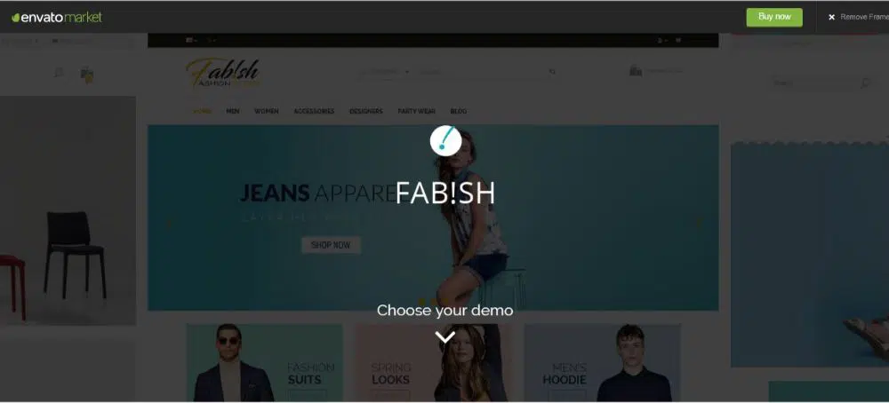 Fab!sh - Tema receptivo de Opencart