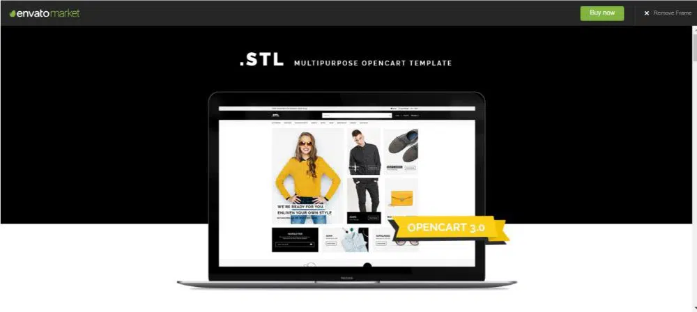 STL - موضوع Opencart متعدد الأغراض 3.0.2