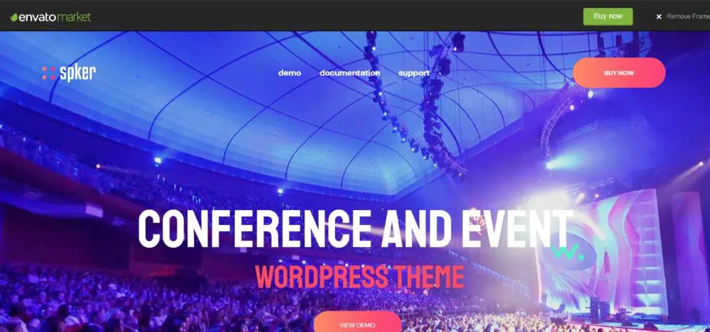 Тема Spker для WordPress