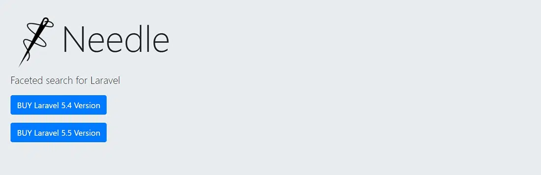 Needle V2 — предварительный просмотр фасетного поиска Laravel — CodeCanyon