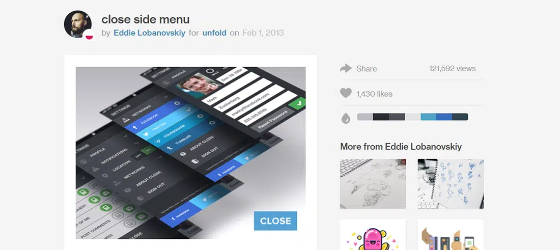 chiudi il menu laterale di Eddie Lobanovskiy - Dribbble