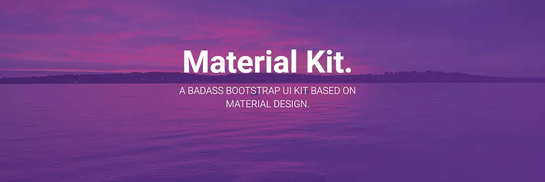 Material Kit โดย Creative Tim