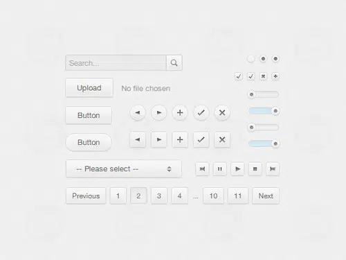 Kit d'interface utilisateur CSS3