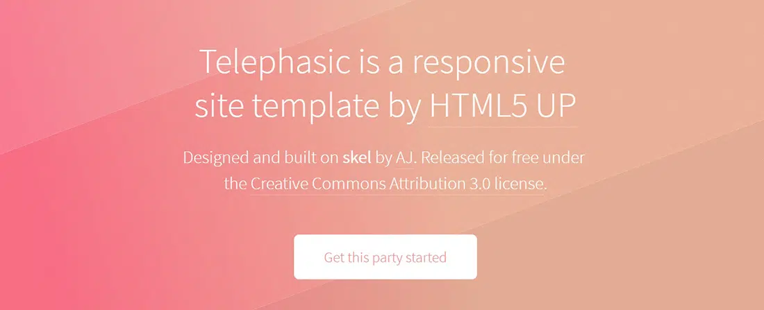 Téléphasique _ HTML5 UP