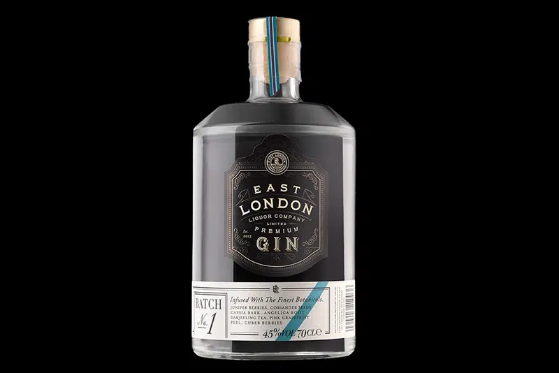 Projetos de tipografia vintage da East London Liquor Company