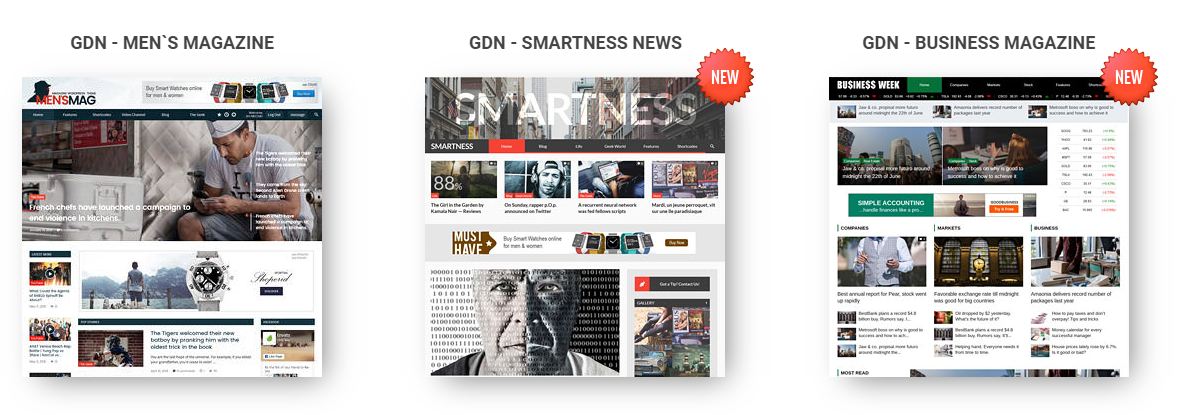 gdn magazine journal wordpress