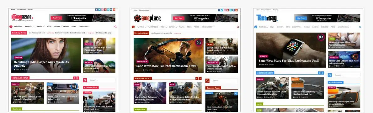 htmagazine rivista moderna notizie blog tema wordpress