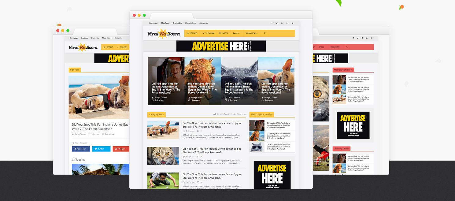 virales kaboom virales WordPress-Theme