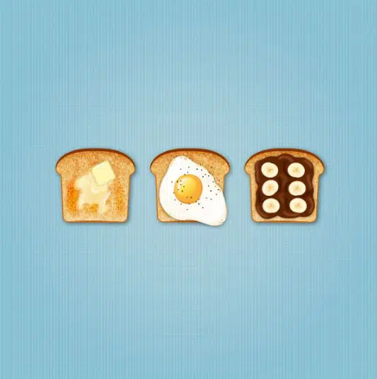 So erstellen Sie köstliche Toastsymbole in Adobe Illustrator