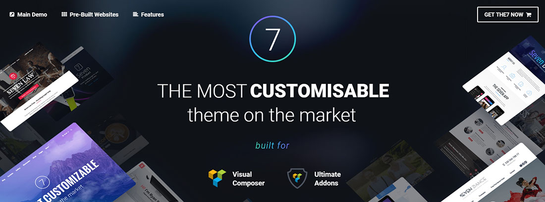 The7 – Das anpassbarste Theme auf dem Markt!