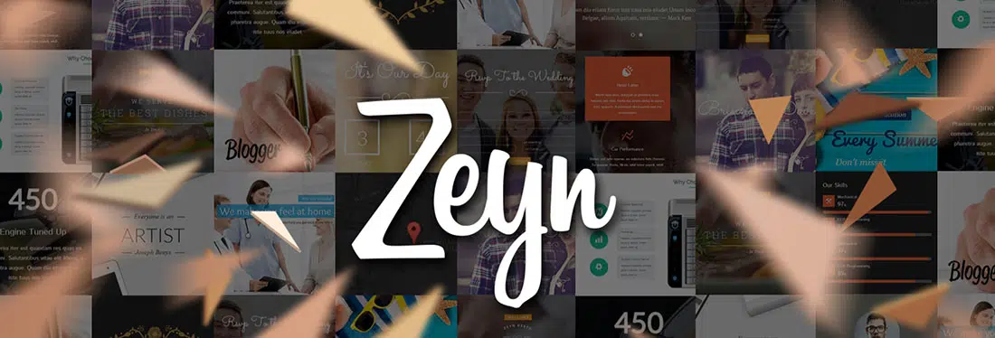 ธีม WordPress Zeyn พรีเมี่ยม