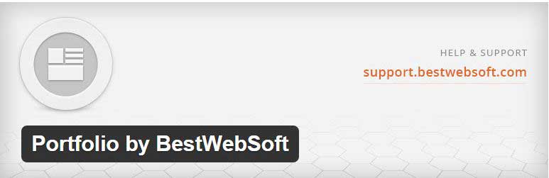 bestwebsoftワードプレスプラグインによるポートフォリオ