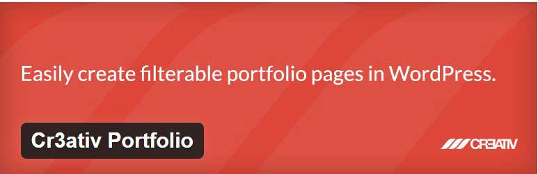 cr3ativ portfolio plugin per wordpress