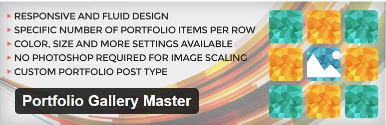 plugin per wordpress di portfolio gallery master