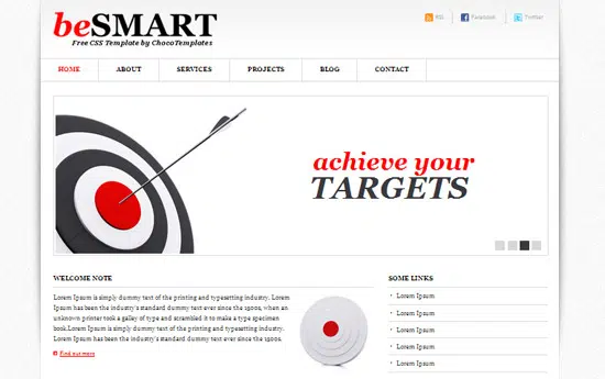 Modelo CSS gratuito BeSmart