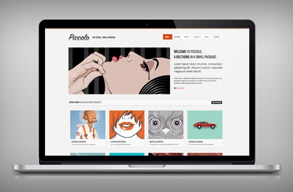 Piccolo – Modèle HTML Bootstrap gratuit