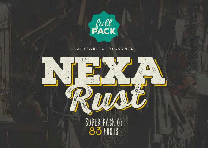 Font Judul Gratis Nexa