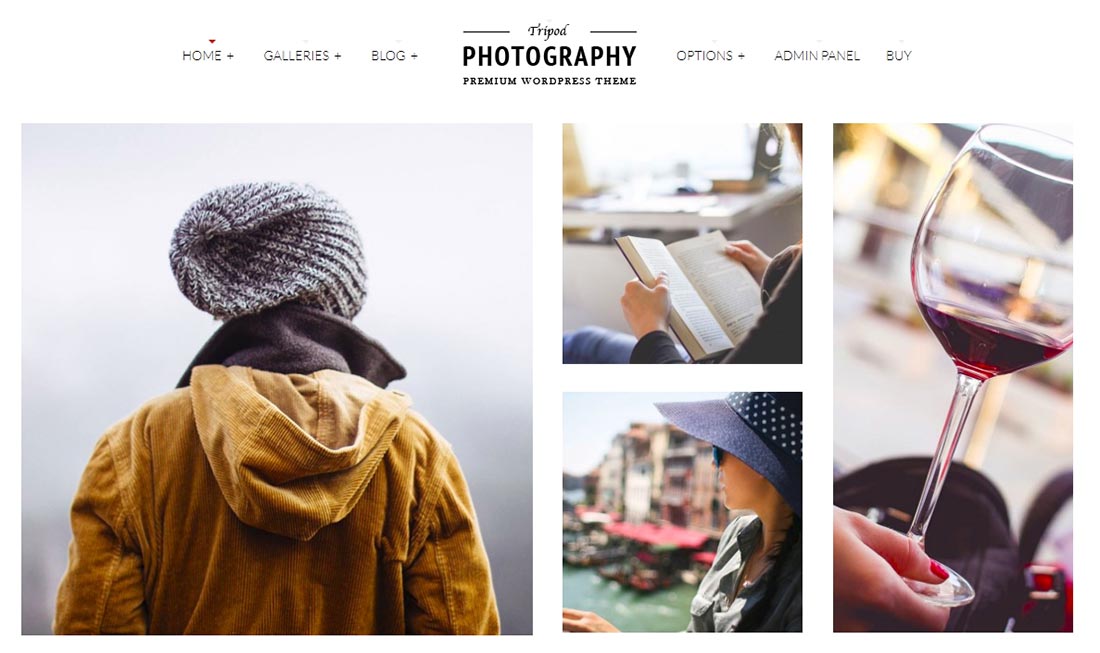 Trepied colorat » Tema WordPress pentru fotografie