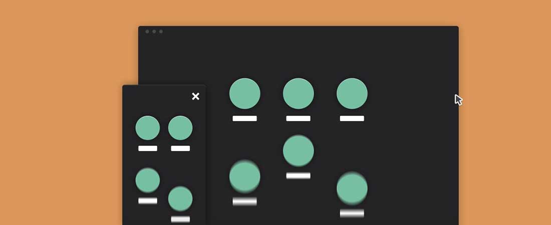 navegação saltitante em css e jquery