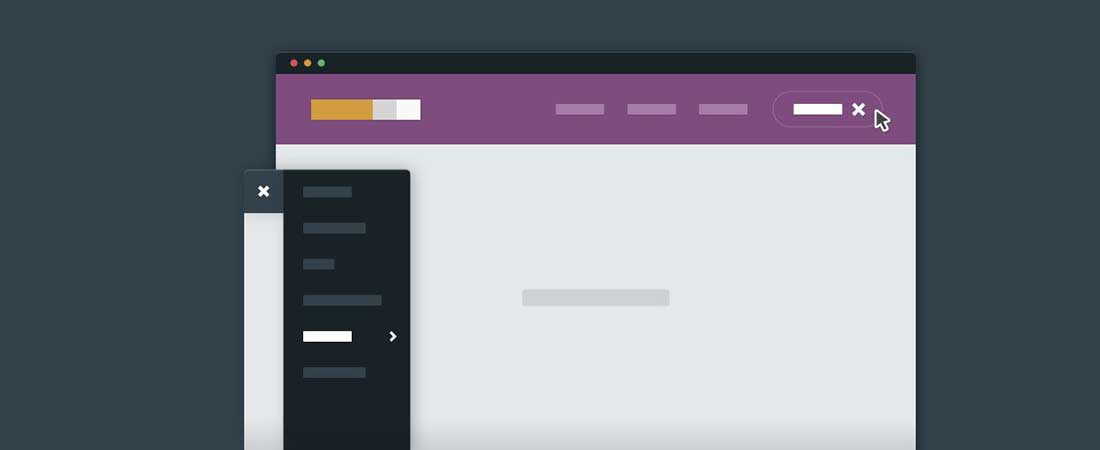 navegación deslizante en css